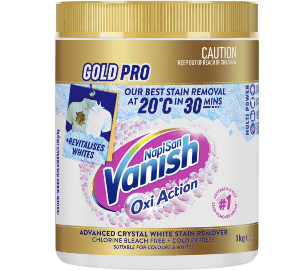 Vanish Gold Pro Crystal White Stain Remover Powder